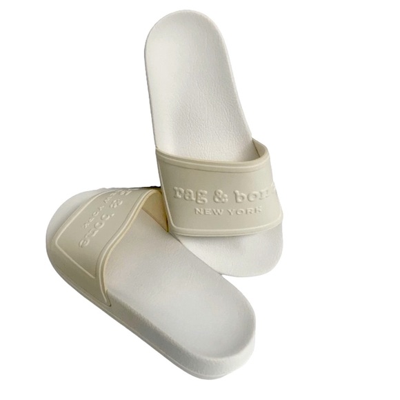 💕🎉HPick🎉RAG & BONE WOMEN’S POOL SLIDES SLIP-ONS Sandals Size - Various BNIB - Picture 6 of 15